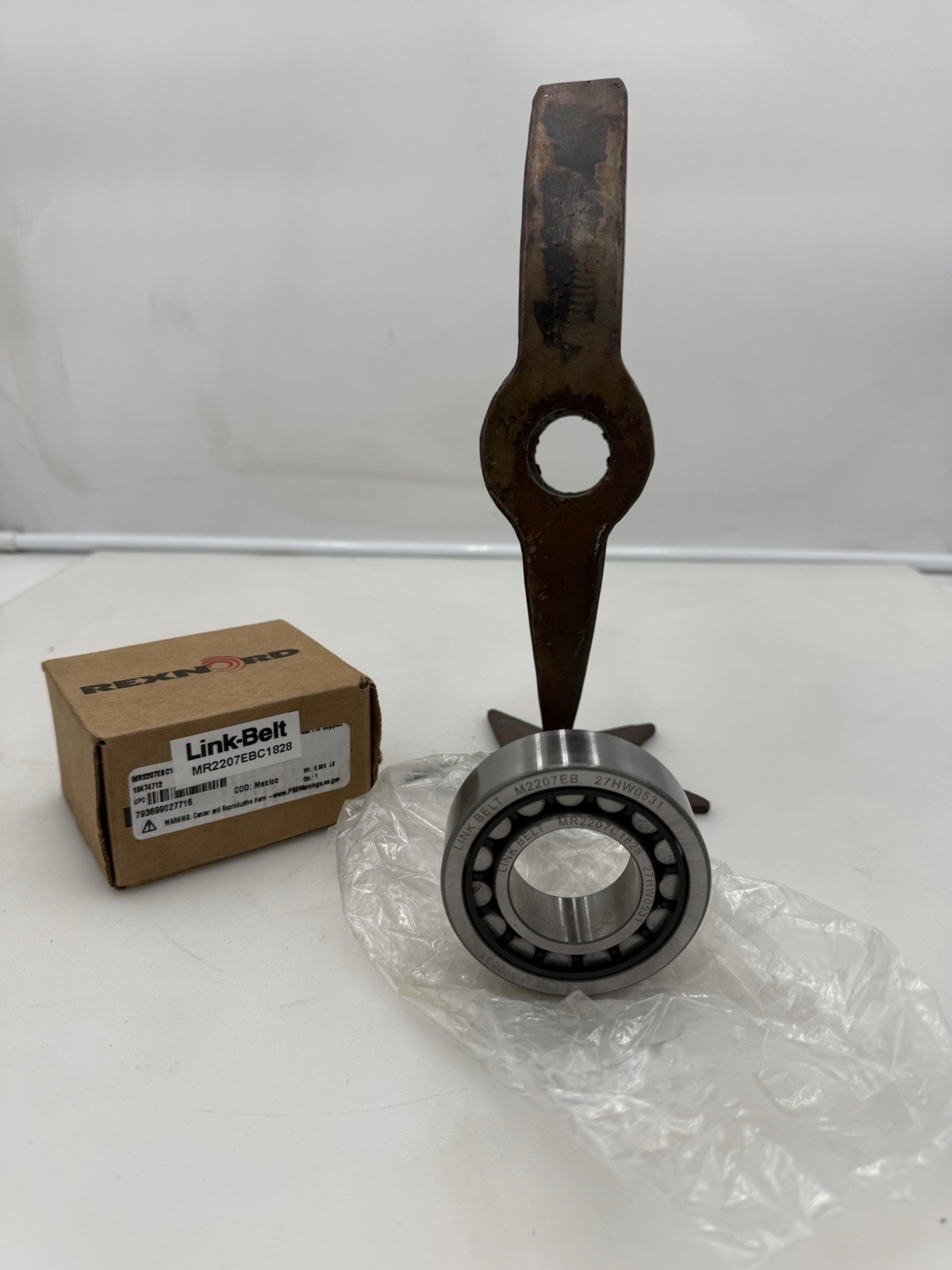 MR2207EBC1828 LINK-BELT Cylindrical Roller Bearing Polymeric Retainer 35-ID NEW