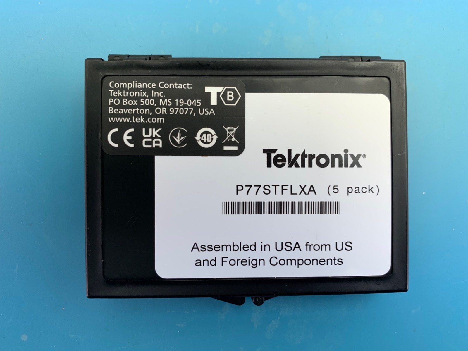 Tektronix P77STFLXA Active Solder-in Probe Tip with TekFlex Connector Technology