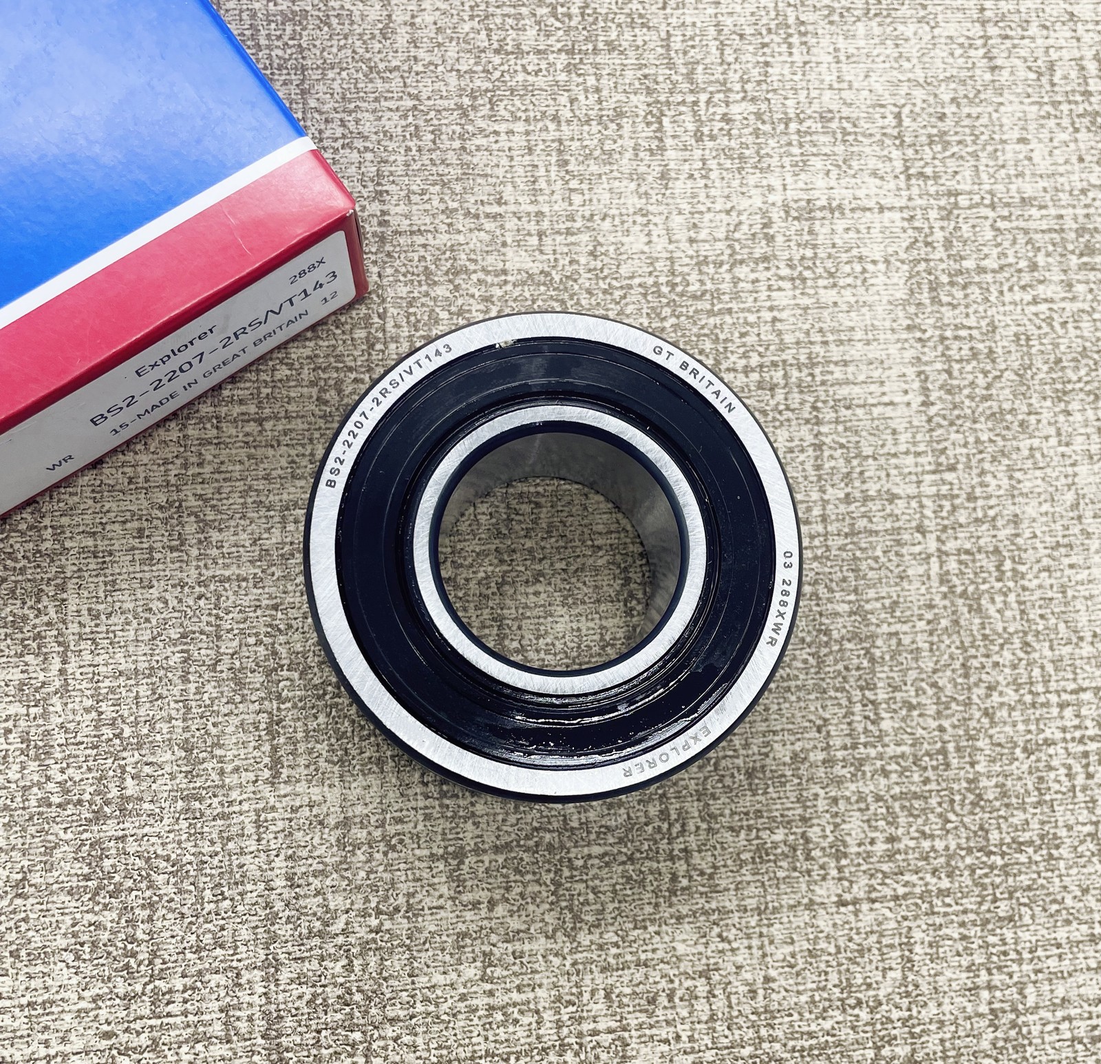 BS2-2207 2RS/VT143 Spherical Roller Bearing 35x72x28 mm