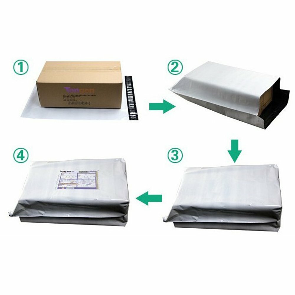 100 Poly Mailers Shipping Envelopes Self Sealing Mailing Bags Choose Size Color