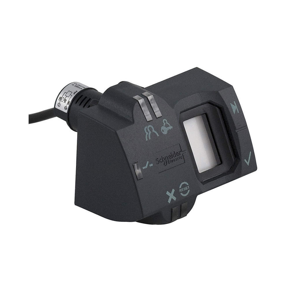 SCHNEIDER ELECTRIC XB5S2B2L2 BiometricSwitch,Momentary,22mm,Pre-Wired 5RJY3