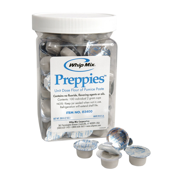 Whip Mix Preppies Flour of Pumice Paste non-fluoride stain remover REF 03400