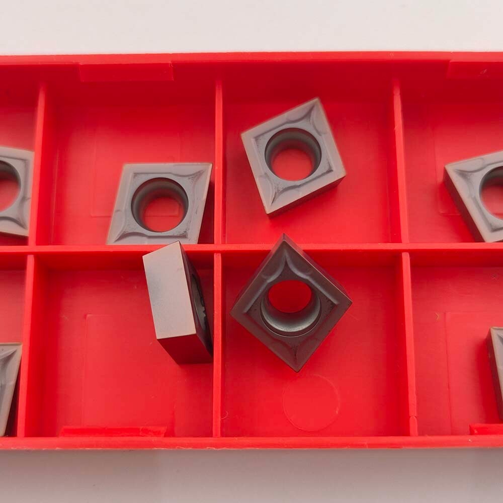 10pcs CCMT09T302 CCMT32.50.5 CNC lathe turning inserts carbide inserts CCMT09
