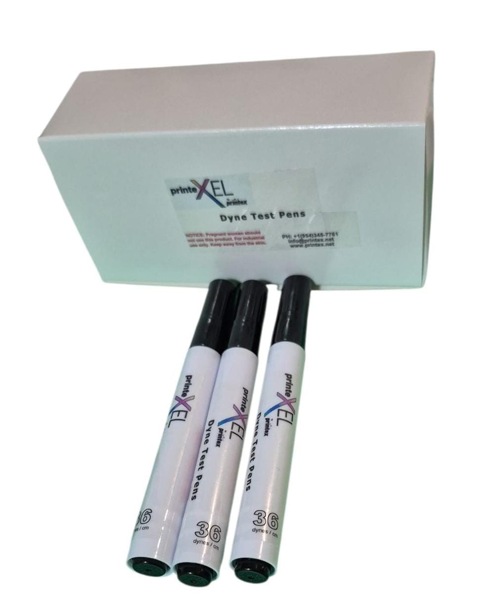 Dyne Test Pens PrinteXEL Professional – Set Accurate Measurement 36-38-40 and 42