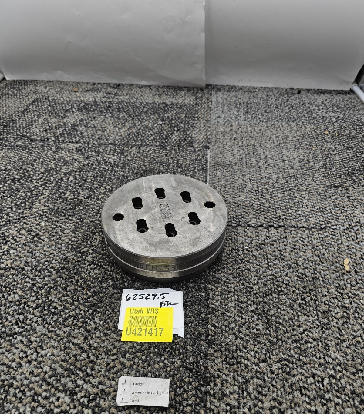 LG334EEN-5383-3 Welding Rod Extrusion Draw Die, 6″ OD x 2″ H, 02 ZL 2025 12 2250