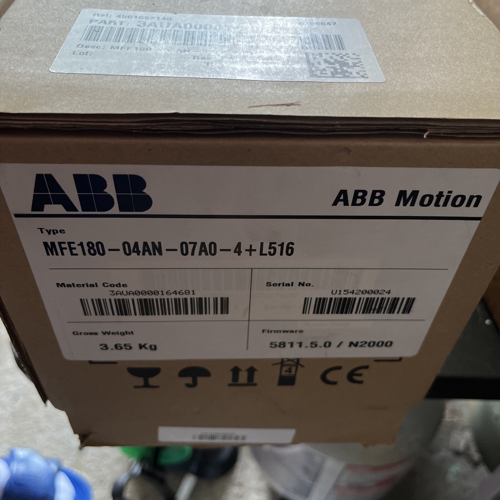 ABB MFE180-07A0-4-L516 Drive.