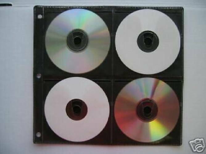 800 BINDING SLEEVES, 8 DISK, BLACK – SF005BLK