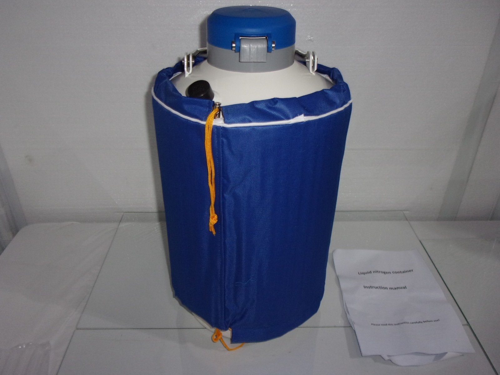 10L Liquid Nitrogen Container Cryogenic Container (LN2) Aluminum Alloy New