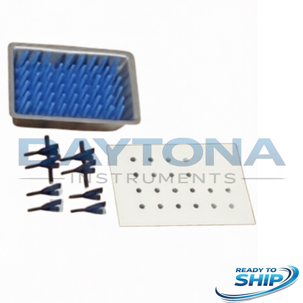 Micro Surgery Instrument Set 9 Pcs With Micro Vascular Clamp Plastic Surgery