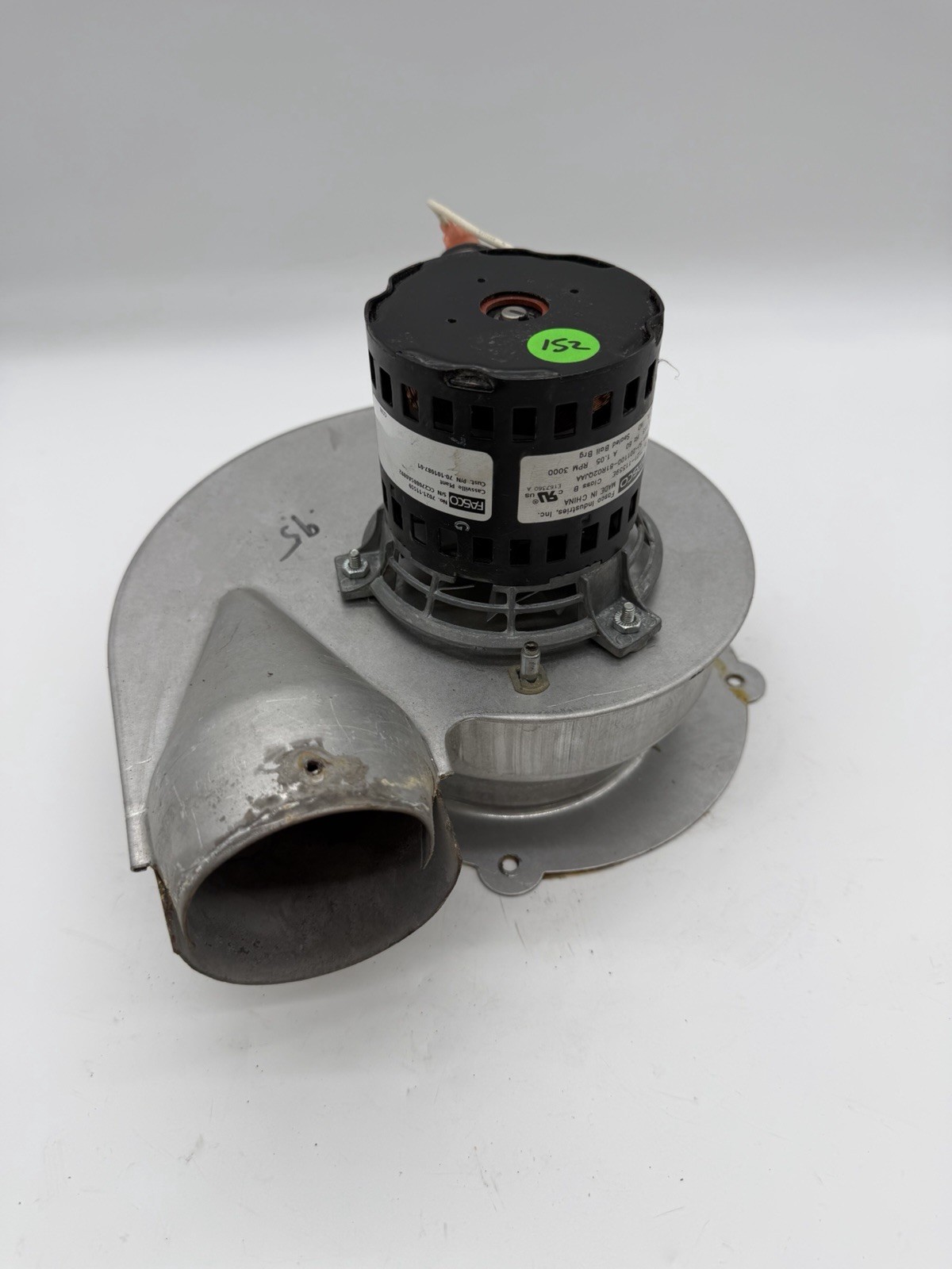Rheem Ruud 70-101087-01 Fasco 7021-11559 Furnace Draft Inducer used, tested