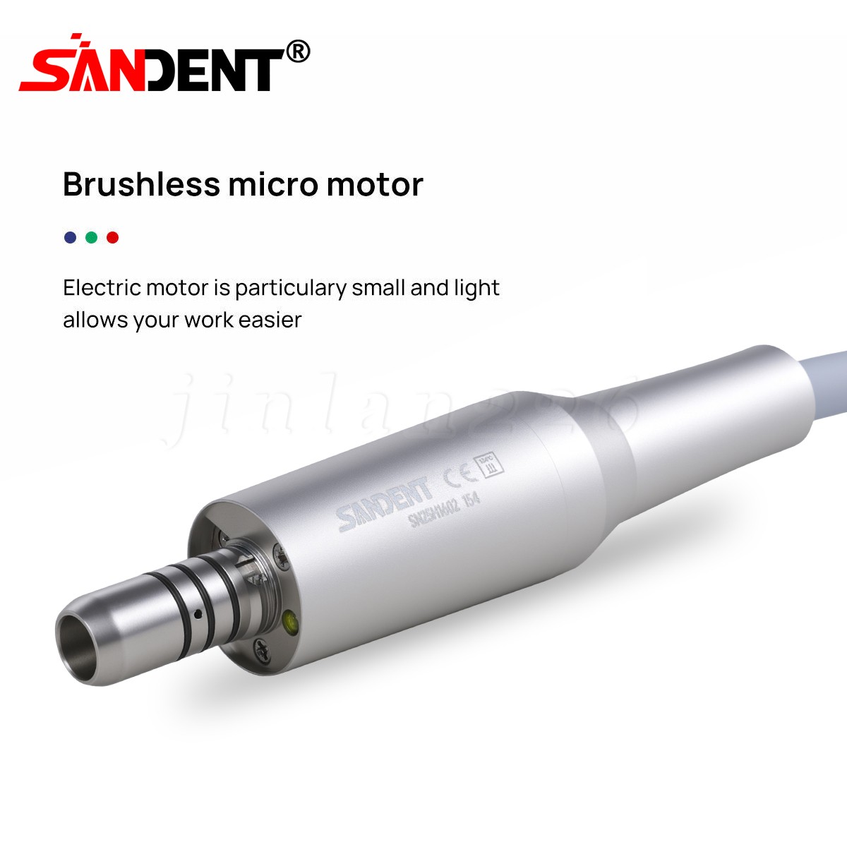 Dental LED Brushless Electric Micro Motor with Water Tank For Practice E-Type