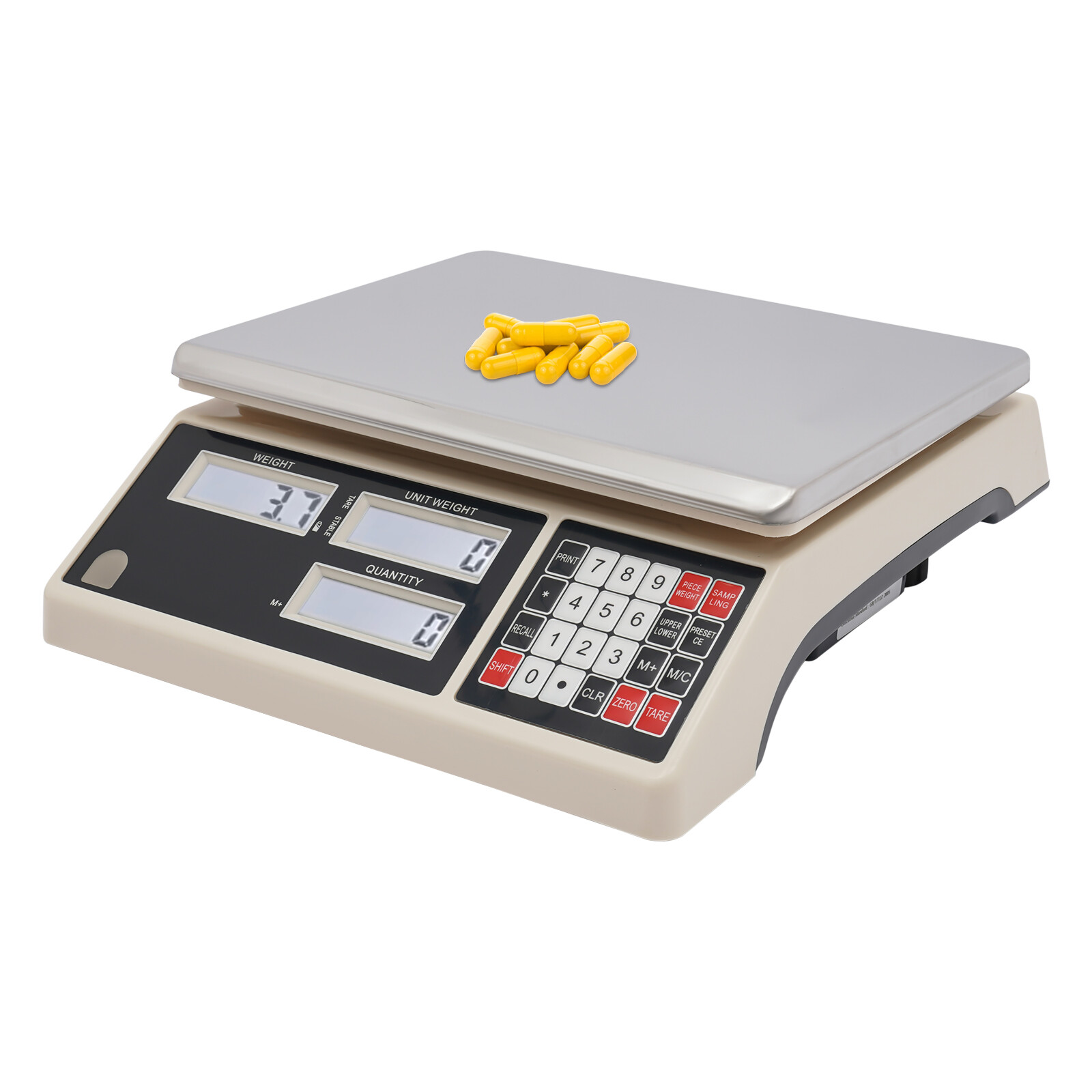 30kg High Precision Digital Counting Scale Industrial Weighing Scale LED Display
