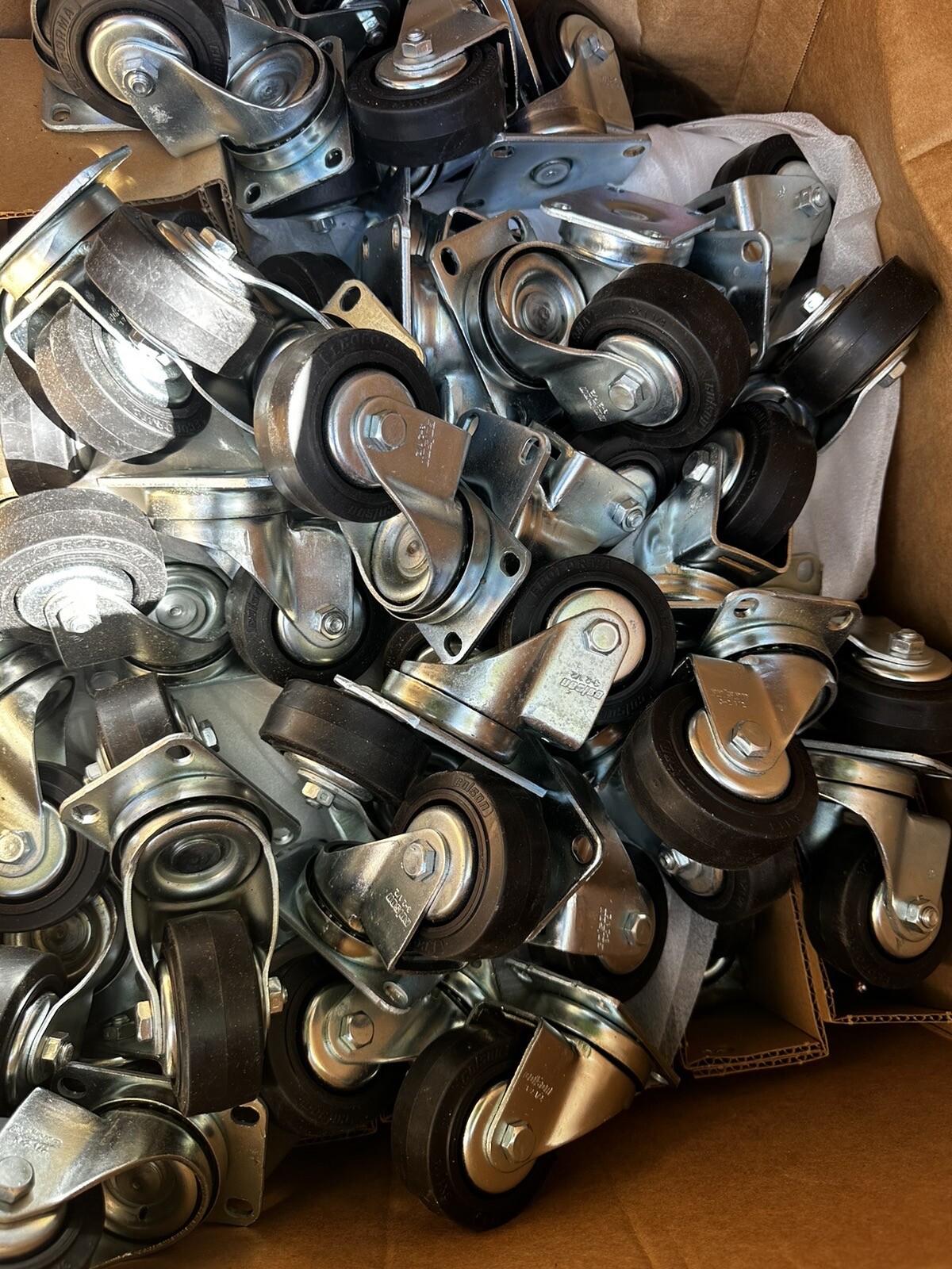 Colson Ecoforma Swivel Heavy Duty Wheels Casters Lot of 4