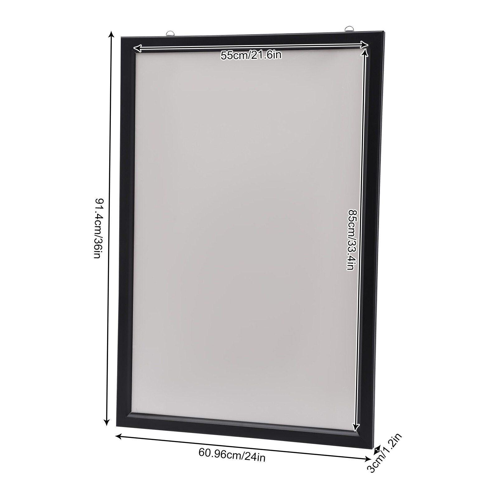 24″x33″/ 24″X36″, 27″ x 40″ LED Backlit Movie Poster Art Picture Frame Light Box