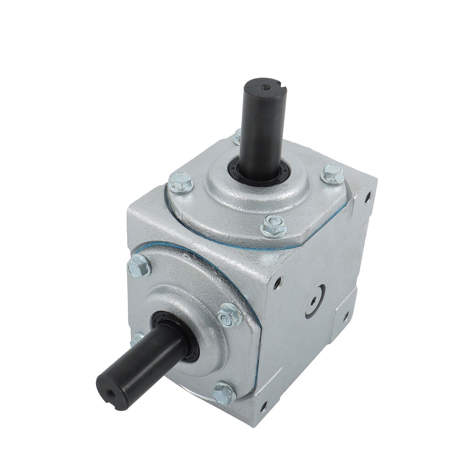 40 HP Right Angle Bevel Gearbox 19455-SR-KW-KW-GR for Heavy-Duty Machinery
