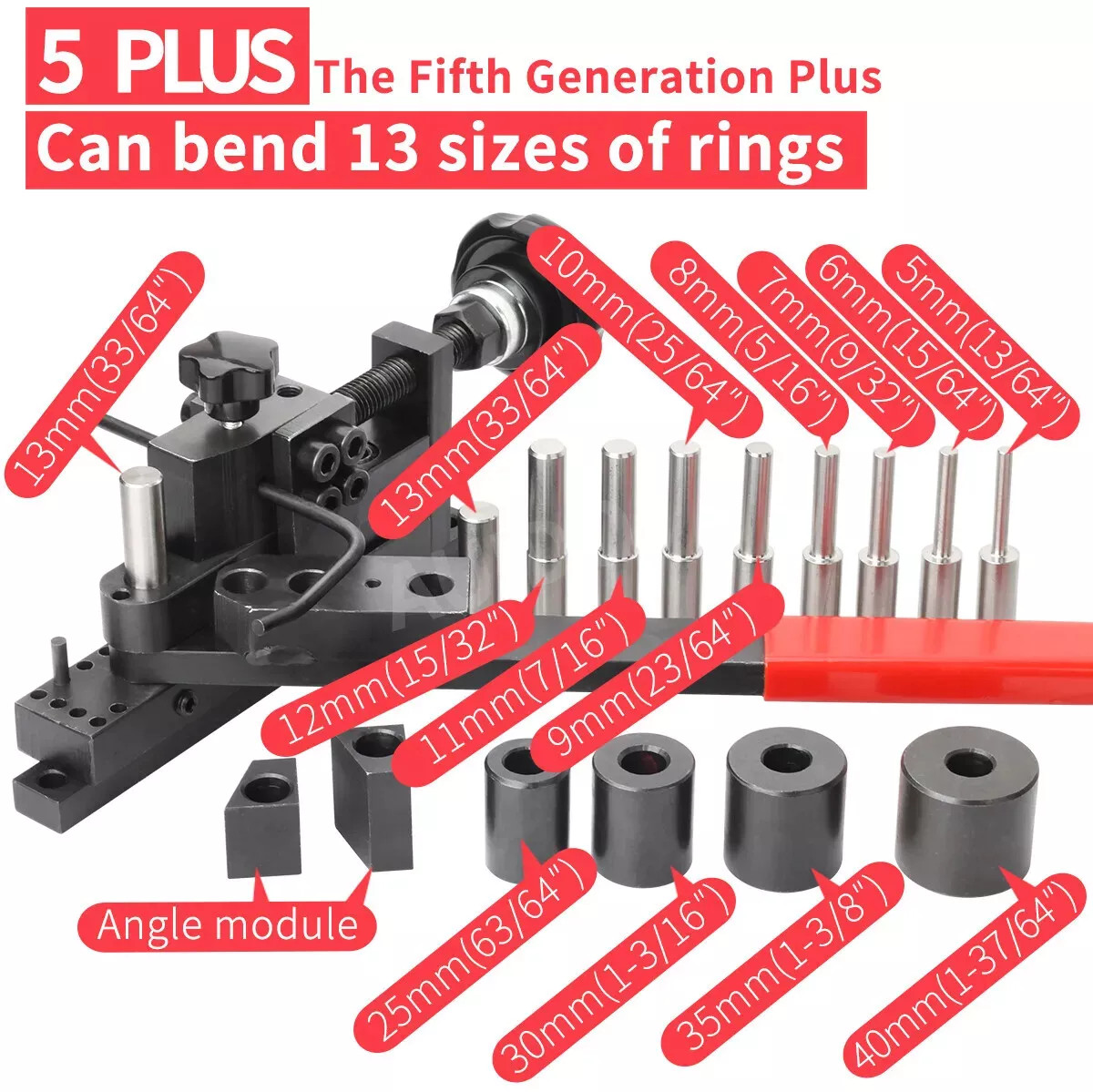 Mini Universal Bender Wire Flat Metal Manual Bending Machine 6th Generation