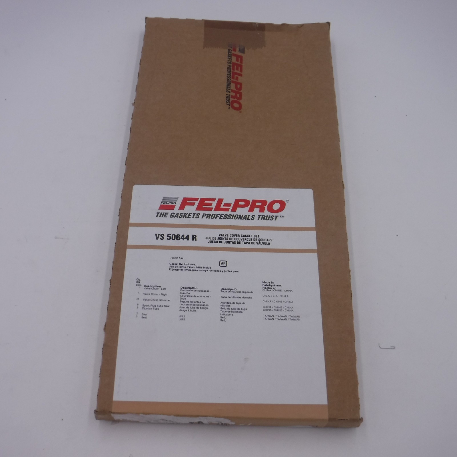 Fel-Pro PermaDry Rubber Gasket Set VS 50644 R Fits 2006-2009 Ford Fusion