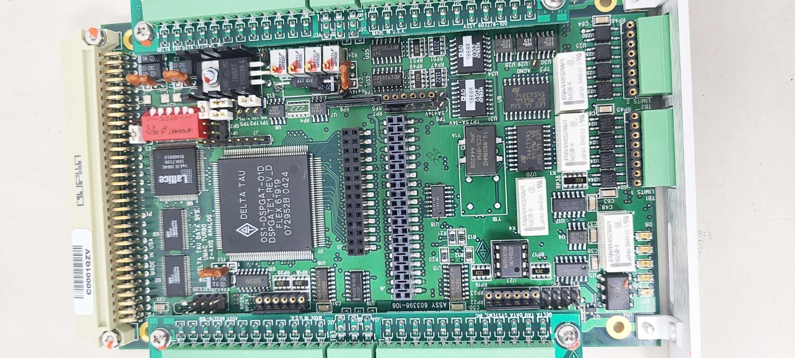 Delta Tau 603398-106 UMAC Turbo 2-Axis Analog Interface Module w/ Plates