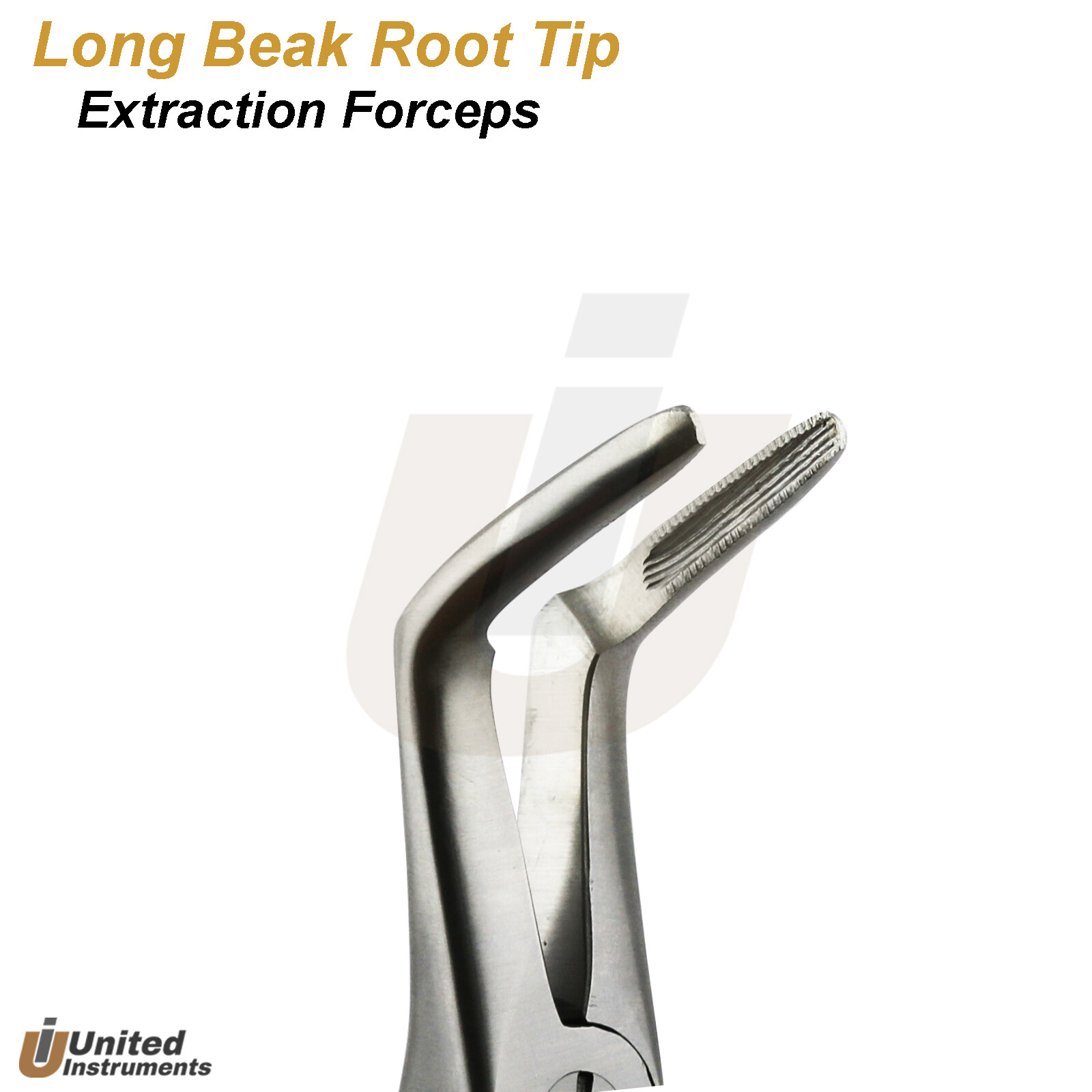 Long Beak Extraction Forceps Upper Lower Root Tip Removal Dental Surgical Plier