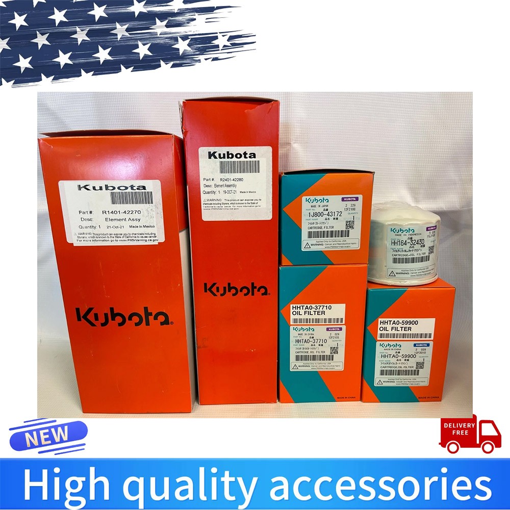 Complete Filter Service Kit for KUBOTA L4701 HST L4701HST