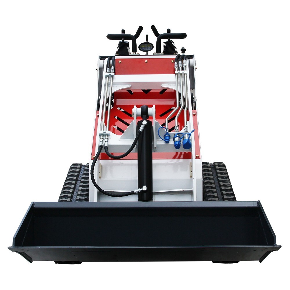 Compact stand-up tracked mini skid steer loader Runtong R420 Engine US in Stock