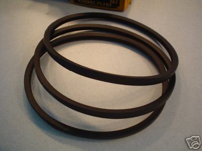 Delta Unisaw drive belts, set of 3, 3450 rpm motor