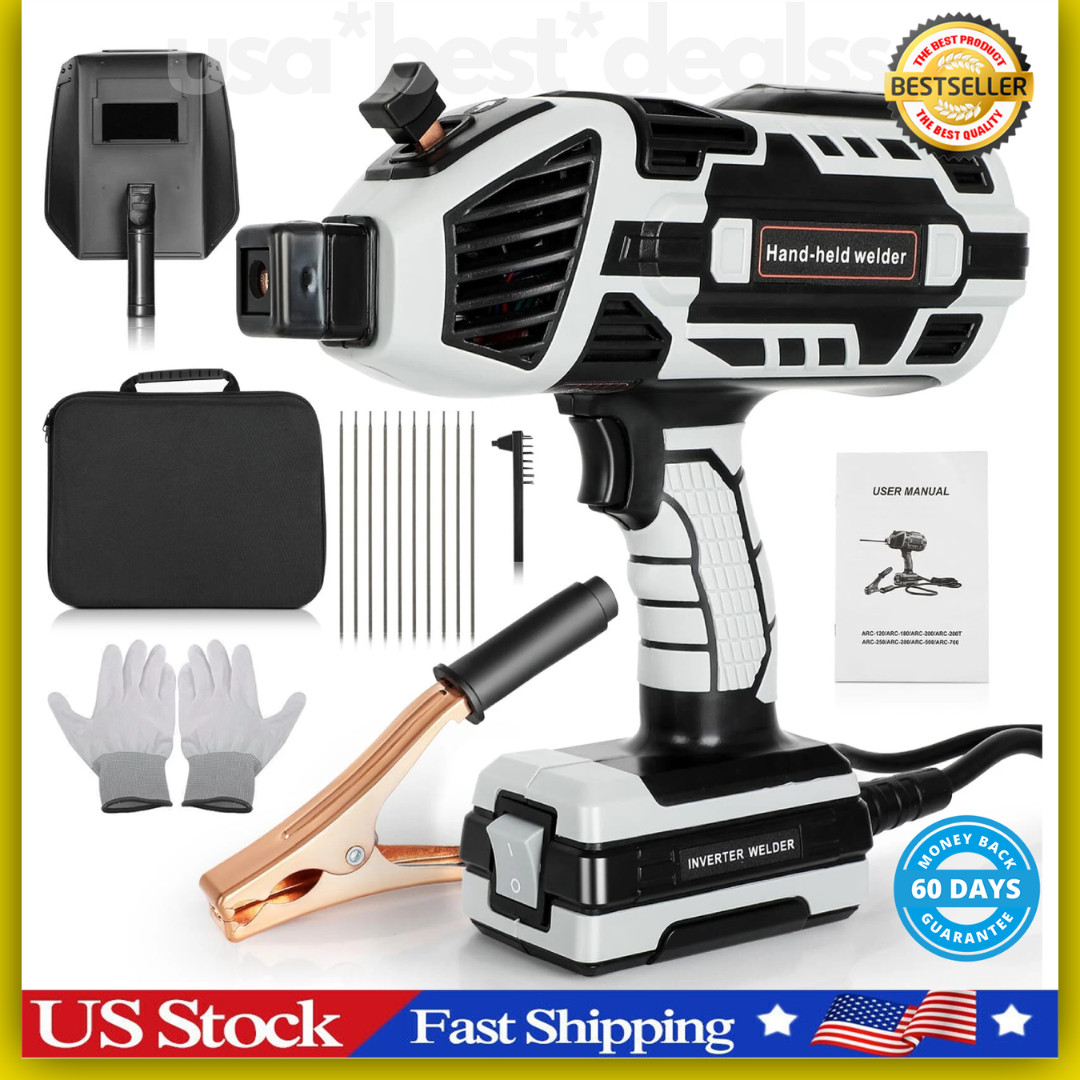Saker Portable Electric Welding Machine,110V Portable Welder Handheld with IG