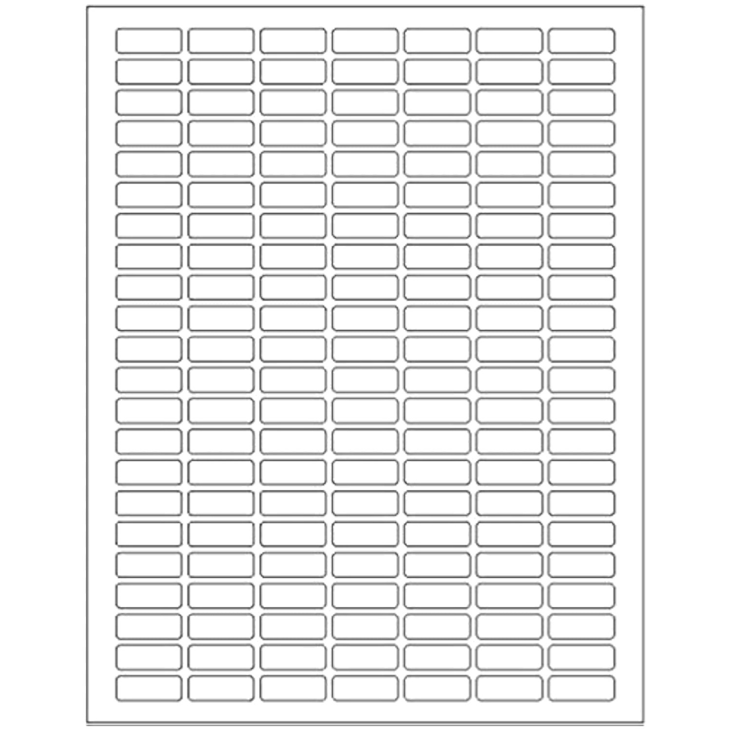 Retail Merchandising Labels – 100 White + 10 Color Sheets