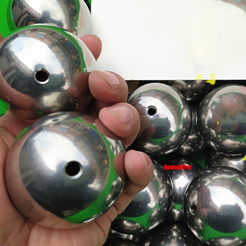 Dia 2mm-60mm Solid Stainless Steel Through Hole Balls Smooth Drilling Steel Ball
