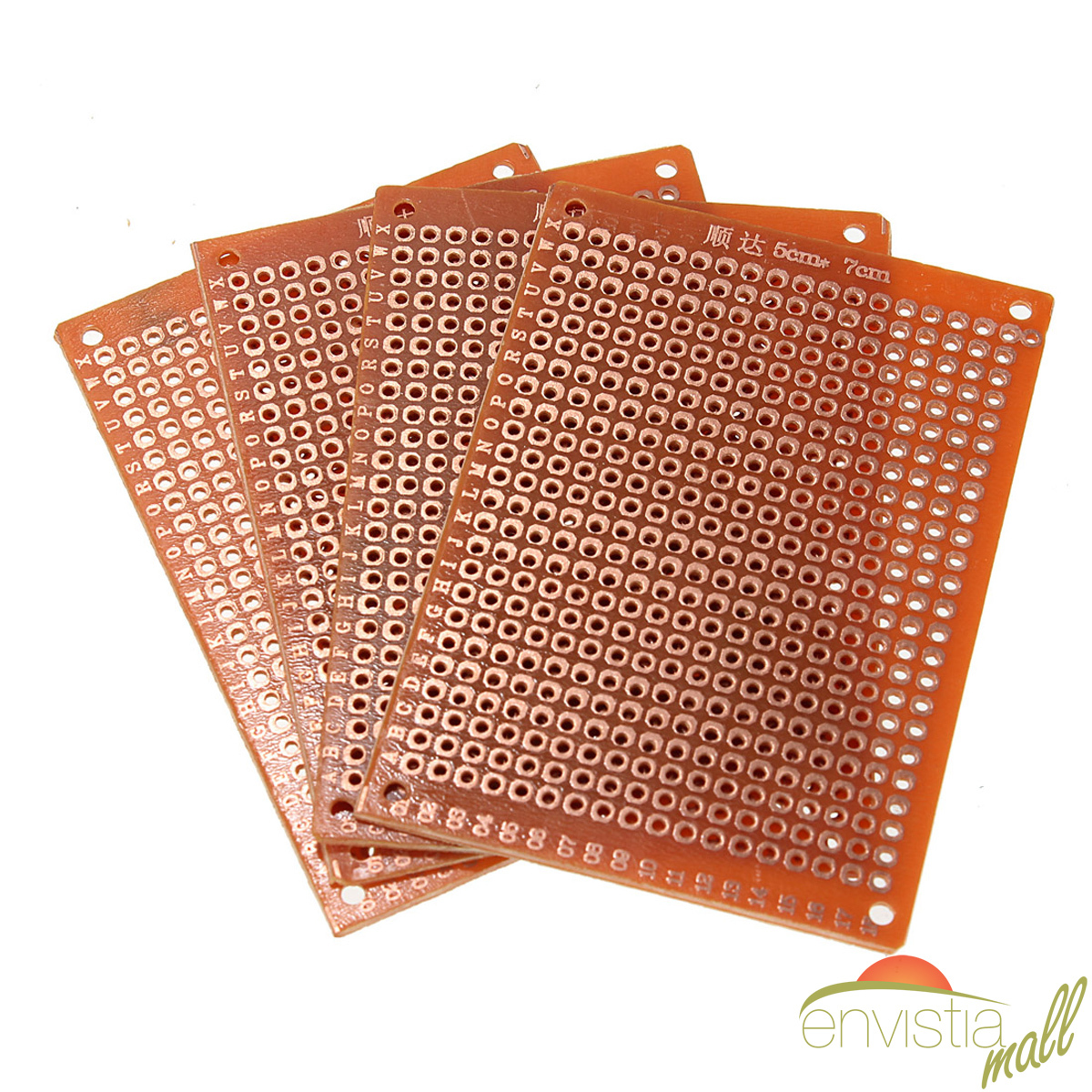 10 Pcs 5x7cm (2x3in) PCB Prototyping Perf Boards Breadboards Circuit Boards