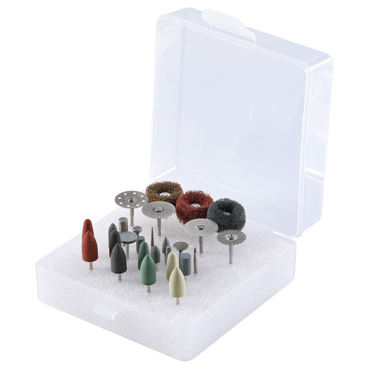 51Pcs/Box Dental Lab Polishing Kit HP Shank For Composite Ceramic 2.35mm