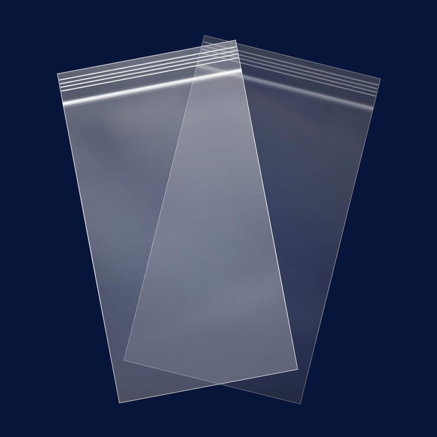 200 Count Clear Reclosable Zip Lock Poly Bags 2 Mil 6×9 Inches 6×9 Clear