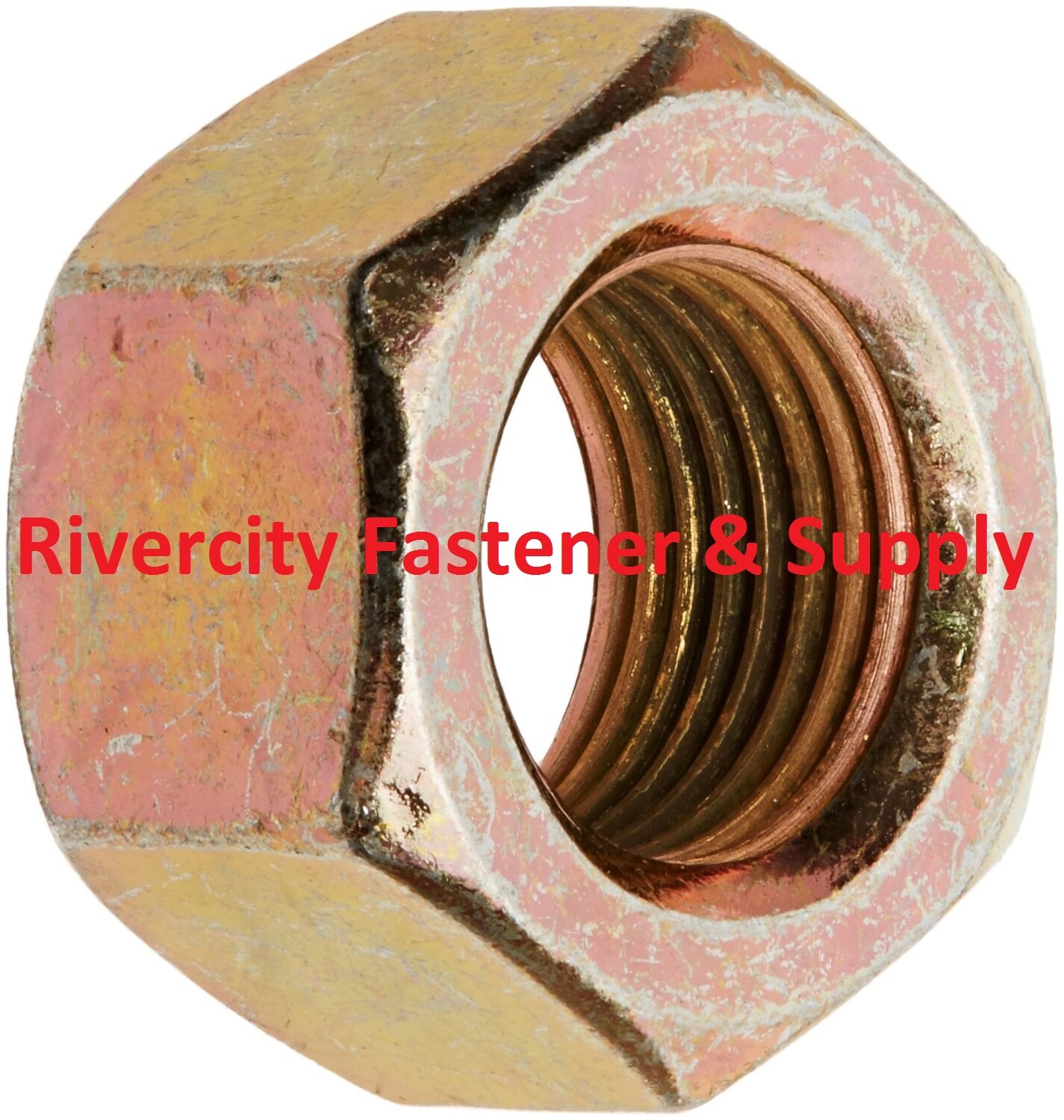 5/8-18 Steel Grade 8 Hardened Hex Nuts 5/8×18 Nut 5/8 x 18 ZY Fine Thread