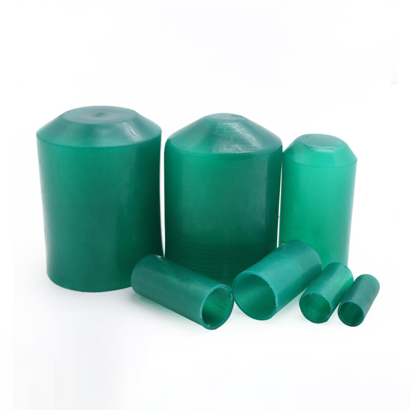 10-90mm Green Heat Shrink End Caps 2:1 Adhesive Glue Lined Cable Insulation Seal