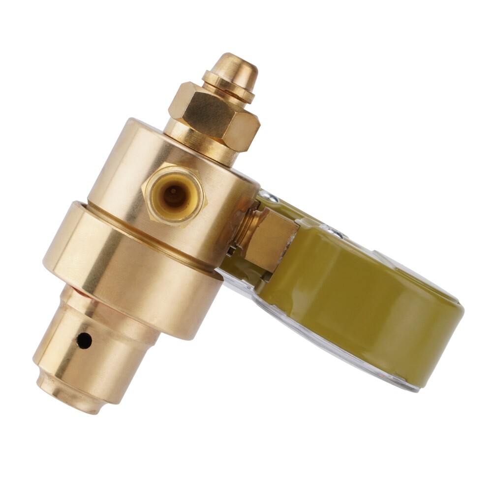 Oxygen and Acetylene Regulators Set with Dual Gauge, CGA200 CGA540 Fitting New