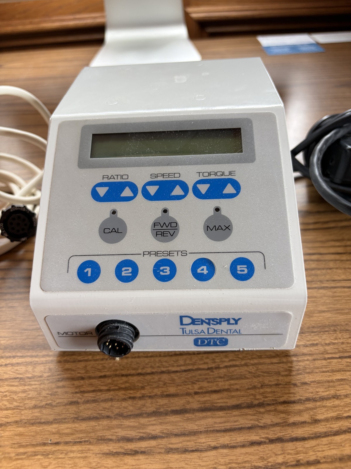 Dentsply AEU-25 DTC Motor with Foot Pedal & Aseptico Handpiece