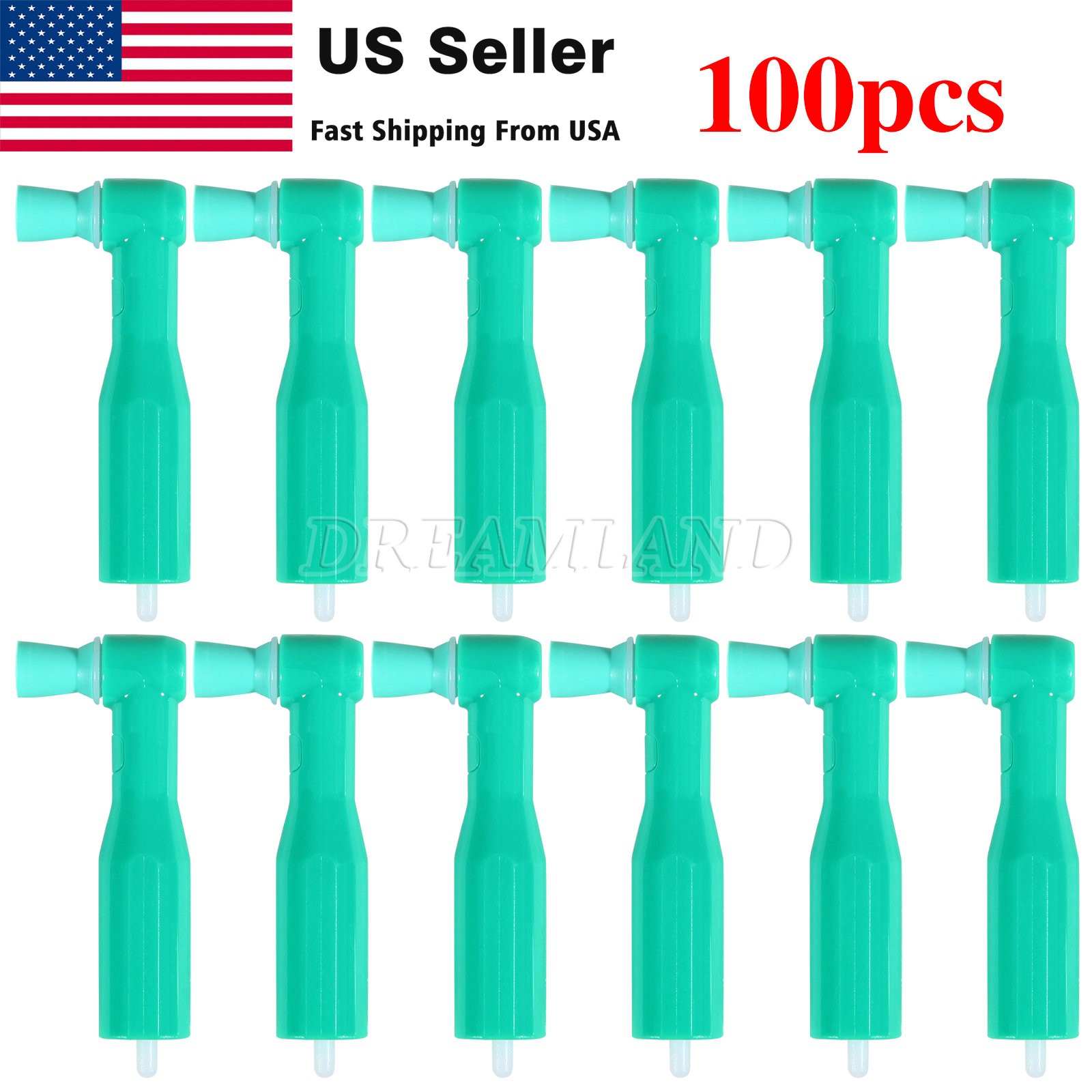 USA Dental Disposable Prophy Angles Top Quality FAST SHIP 100/500/1000 Pcs