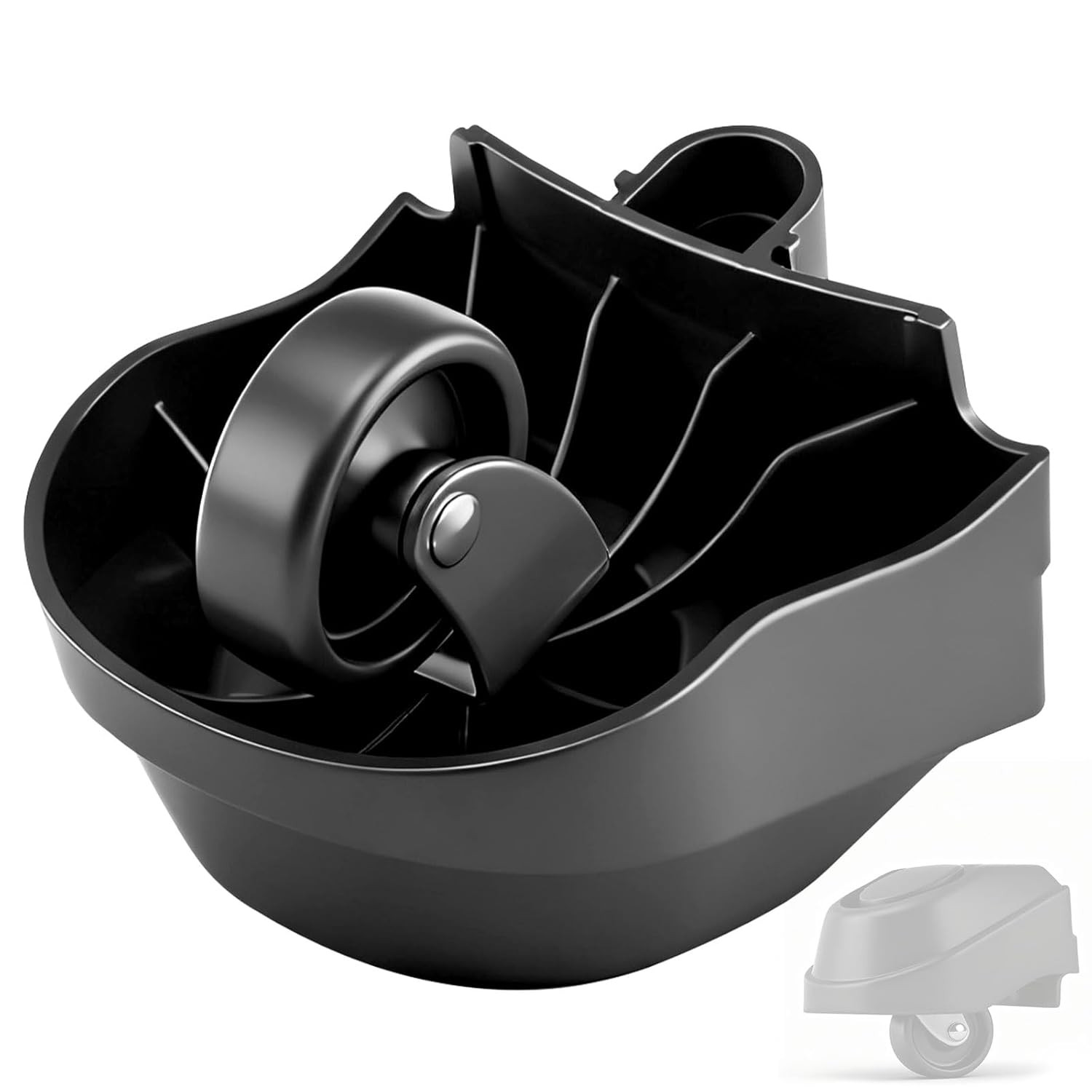 Foot Caster and Wheel Set for Ridgid 6 & 16 Gal Wet/Dry Vacuums