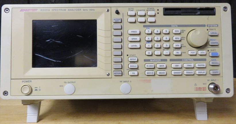 ADVANTEST R3131A SPECTRUM ANALYZER 9kHz – 3GHz