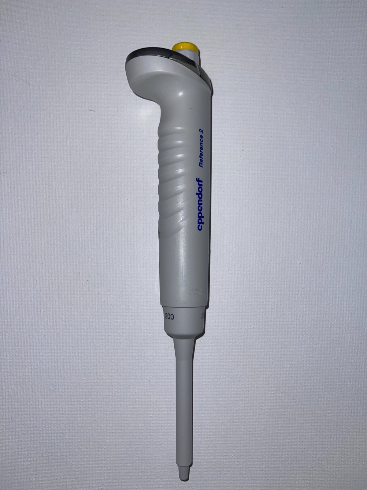 Eppendorf Reference 2 Pipette Single Channel Yellow 20-20µL Great Used Condition