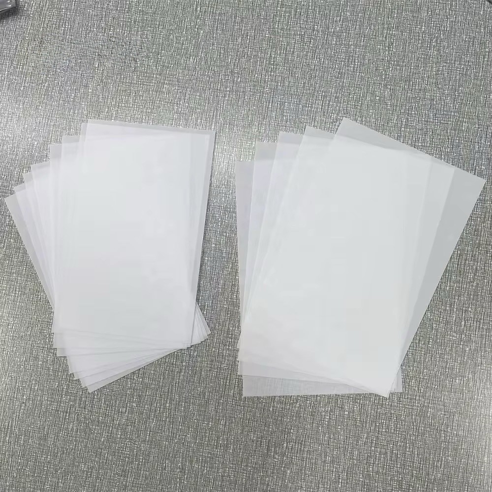 50 Sheets A4 Size 3D Sublimation Vacuum Transfer Film For Heat Press Machine