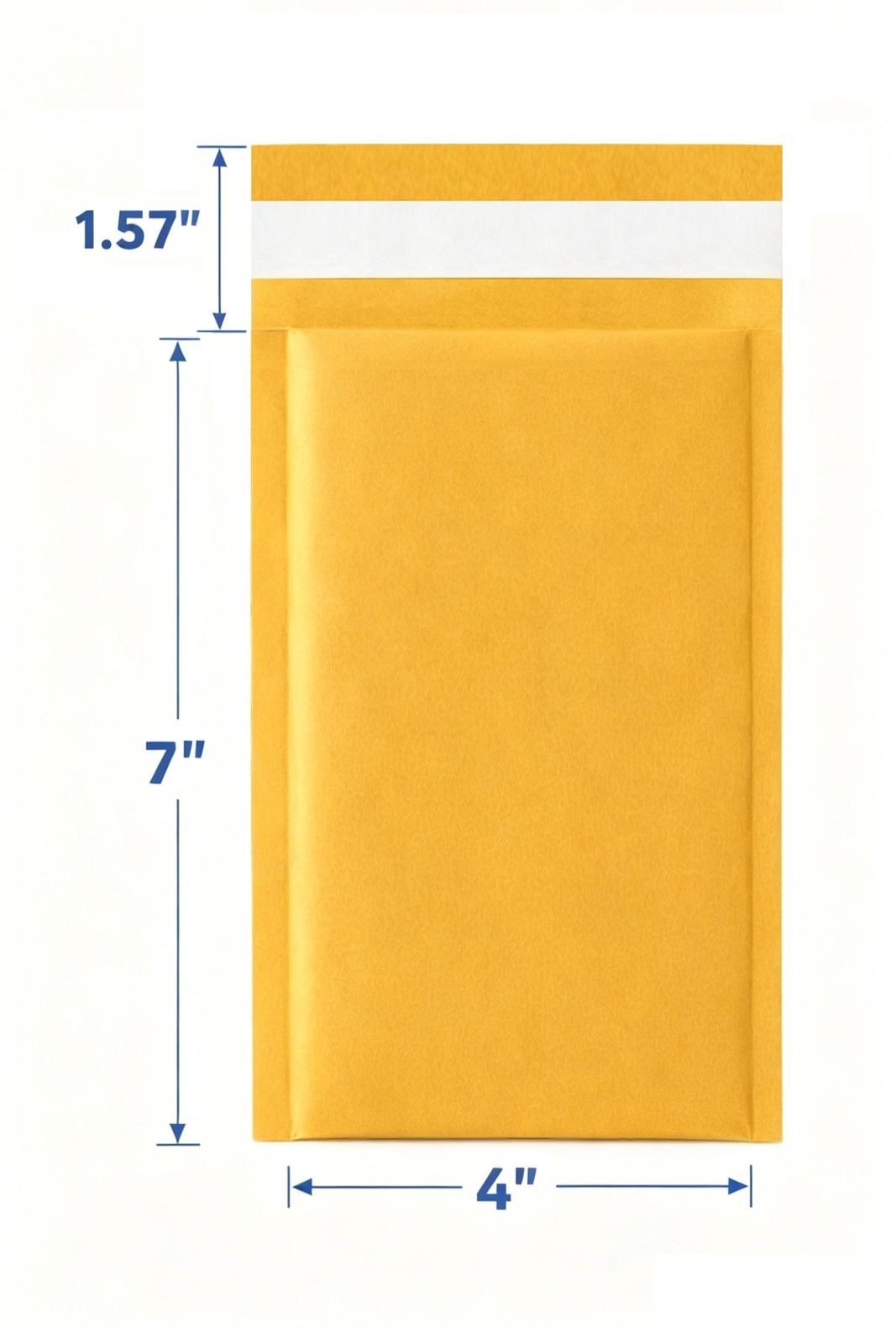 Any size Kraft Bubble Mailers Padded Envelope Shipping Bags Self-Seal 25/50/100