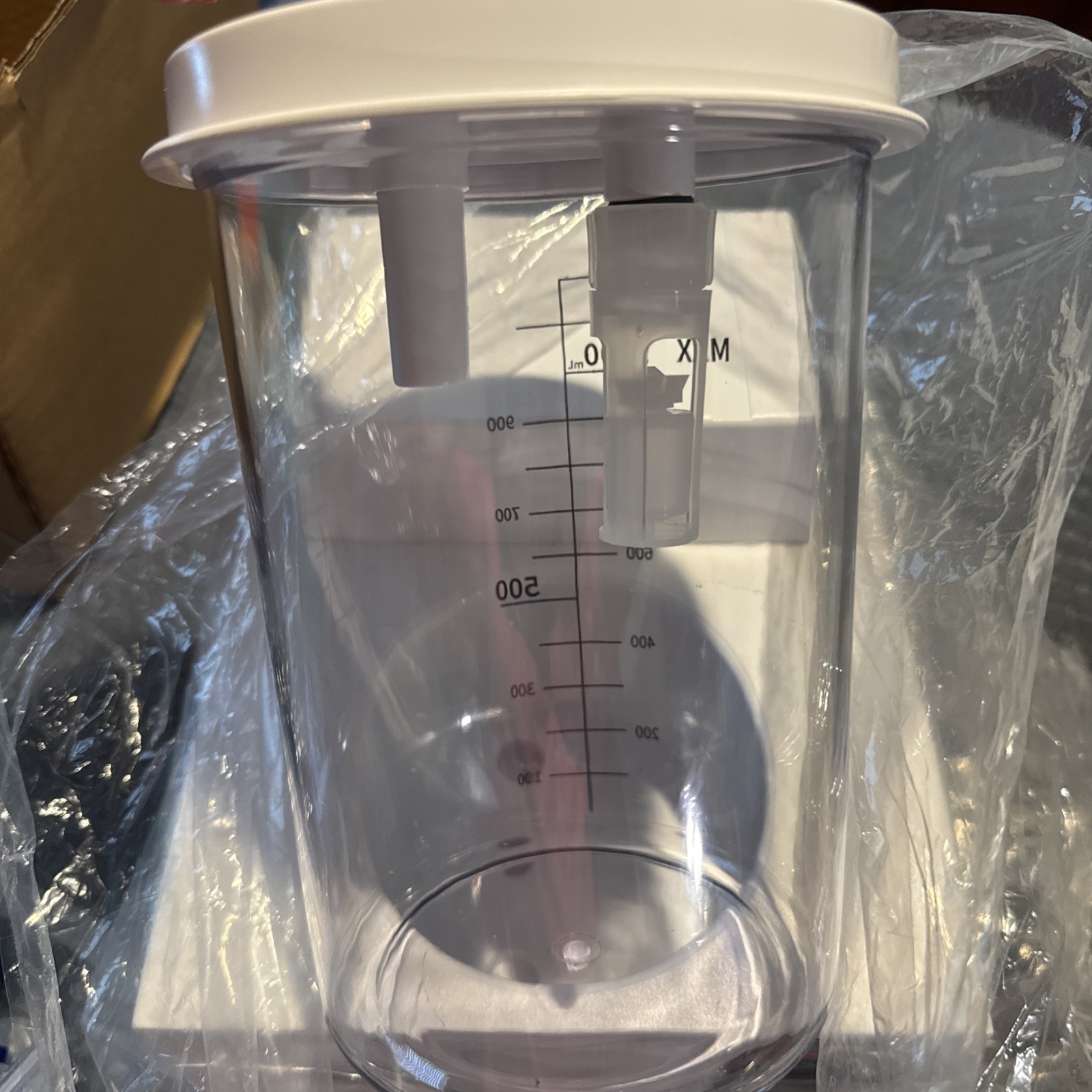 Portable Phlegm Suction Unit Vacuum Aspirator Machine H003-B-New Open Box