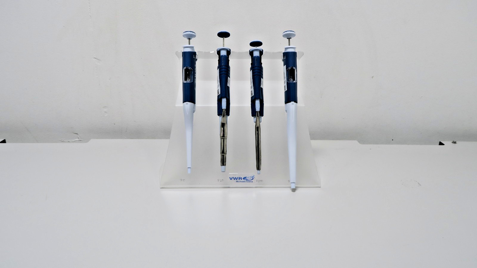 VWR Single Channel Pipettes with Stand