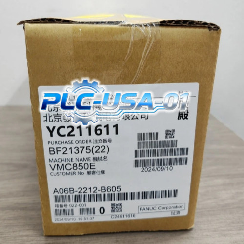A06B-2212-B605 1PCS New Fanuc A06B-2212-B605 Servo Motor Fast shipment