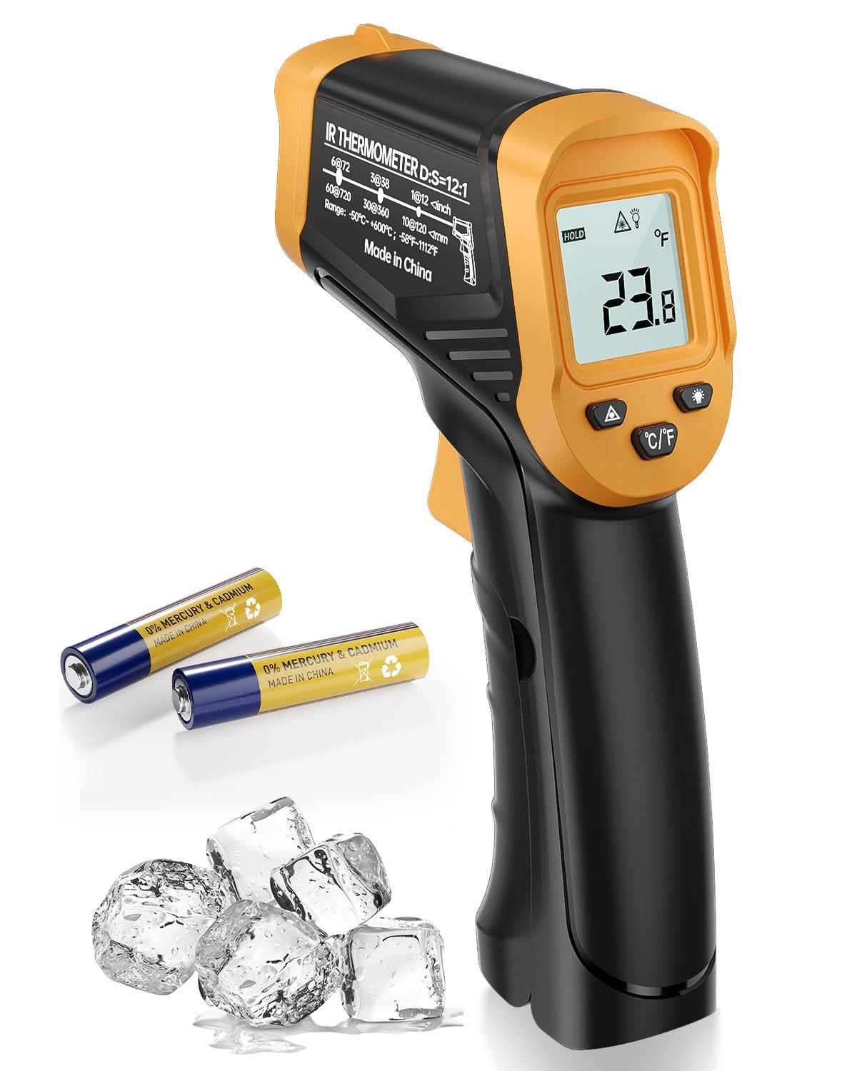 Infrared Laser Thermometer Gun No-Contact Digital Temperature 774 tester