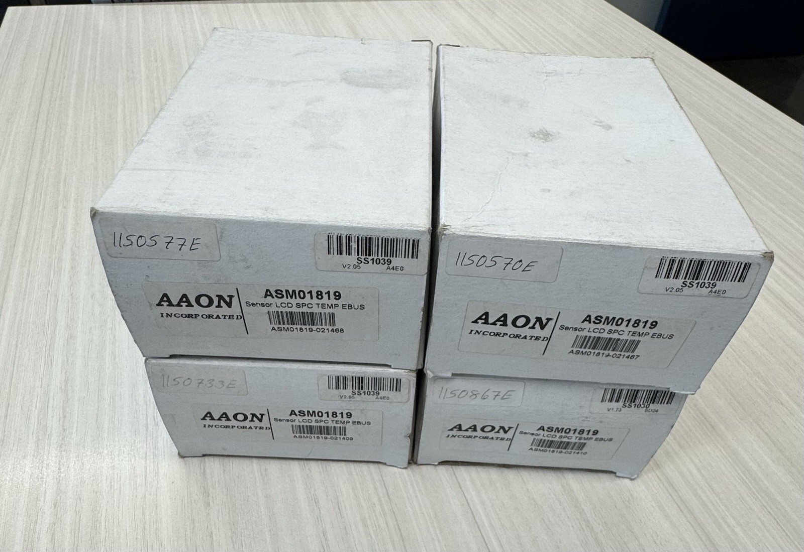 AAON ASM01819 EBUS LCD Digital Wall Mount Space Temp Sensor