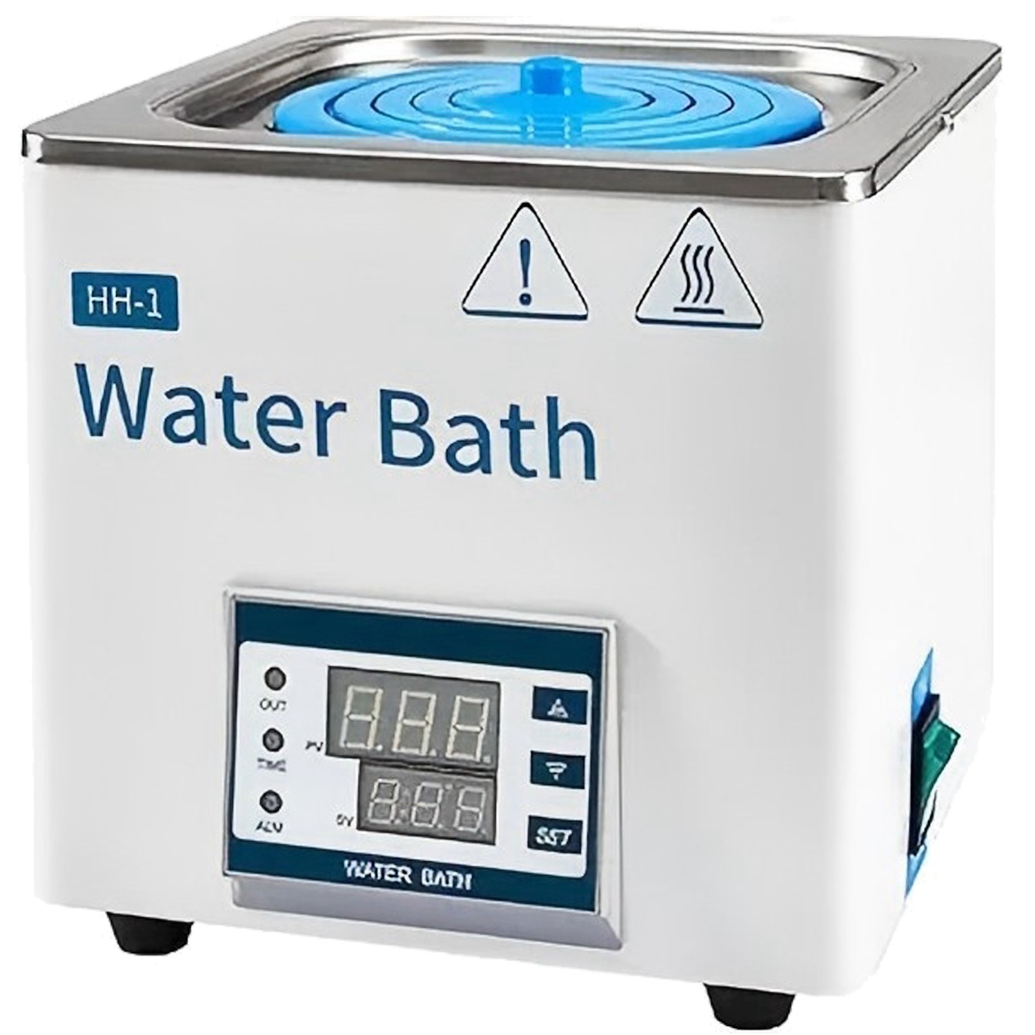 Lab Water Bath 3L Digital Thermostatic Stainless Steel Liner Electric Laboratory