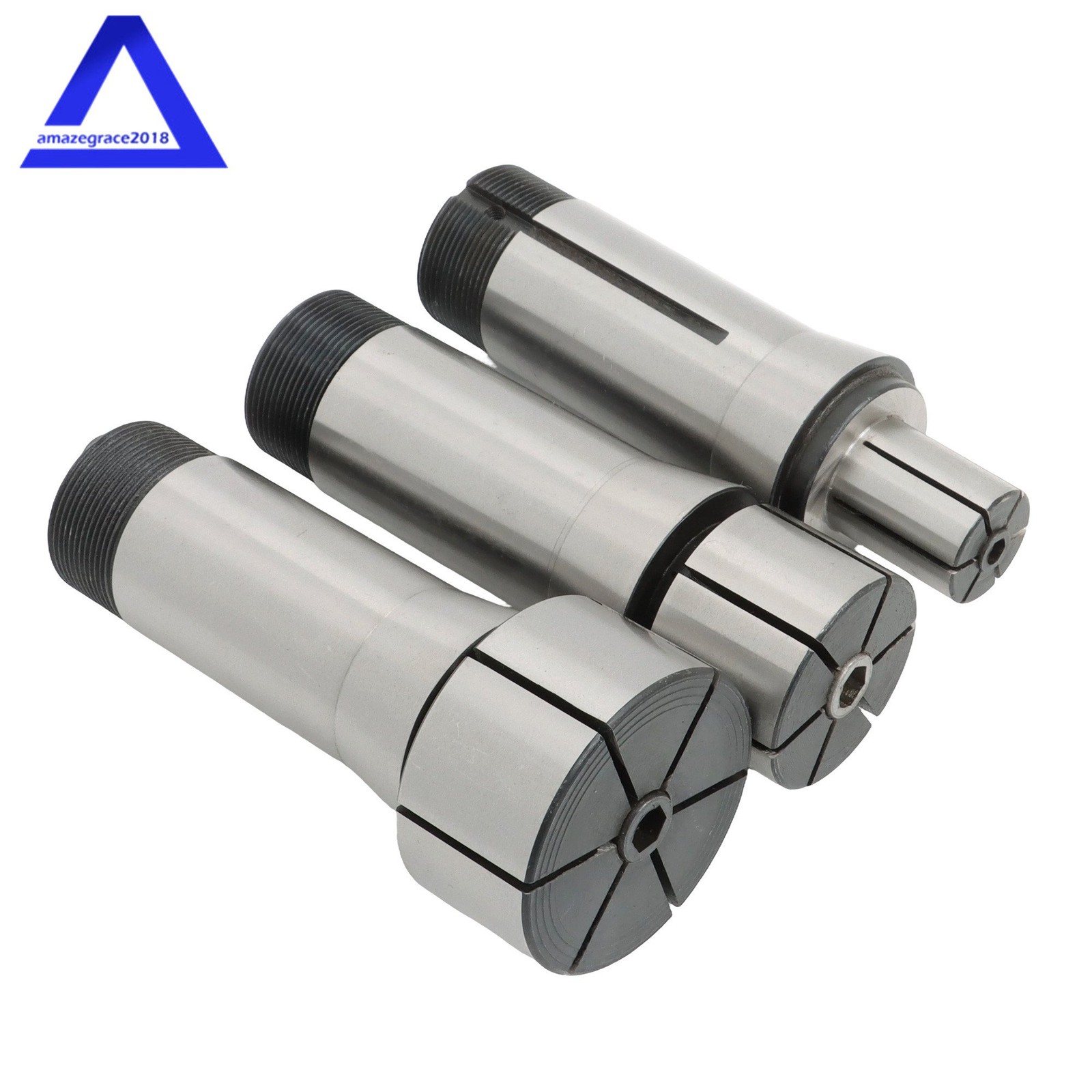 1/4 – 1-15/16″ 4 Pcs Expanding 5C Collet Set CNC Lathe Fixture Machinist Tool