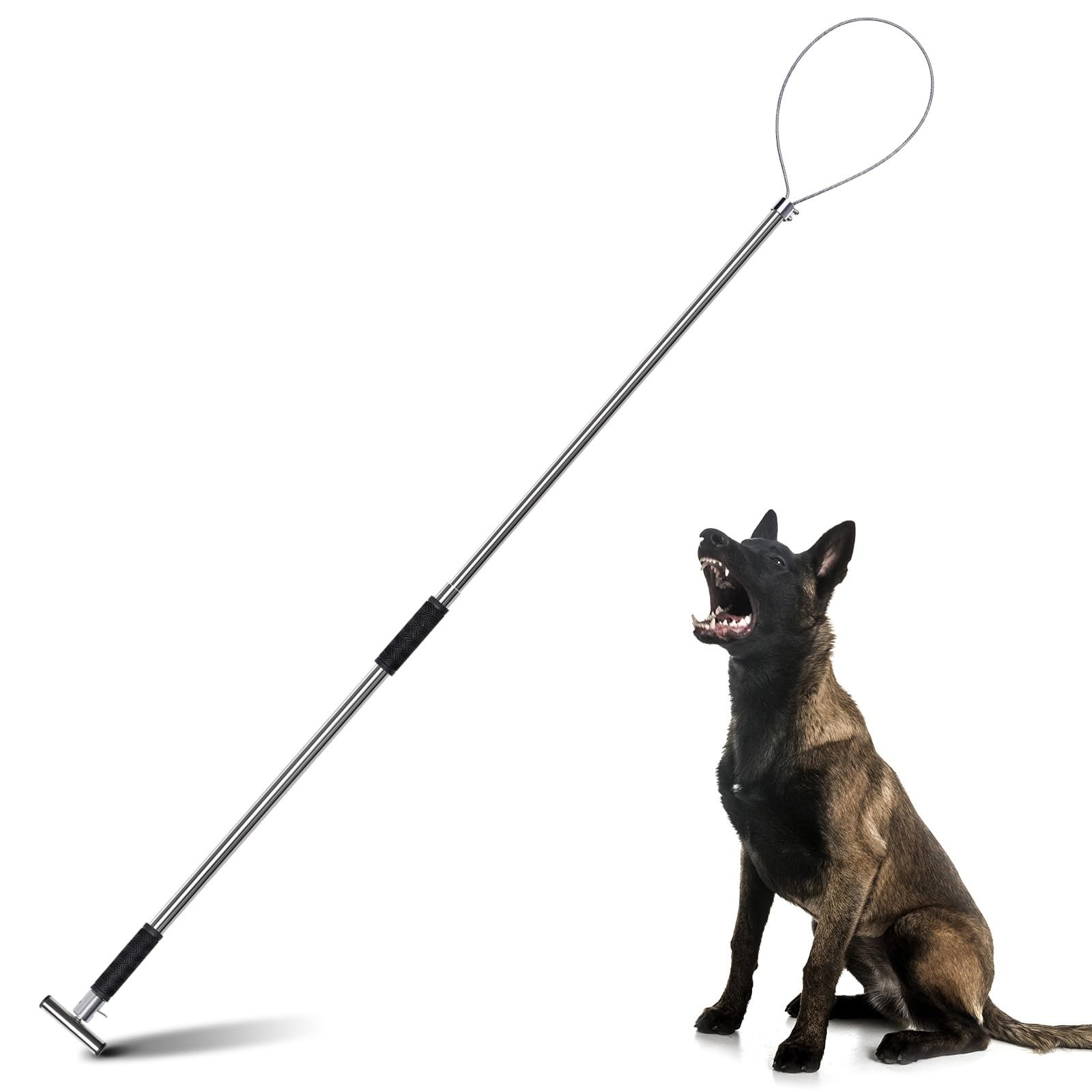 Dog Catcher Pole 61 Inches – Animal Catch Pole Heavy Duty Stainless Steel Cat…